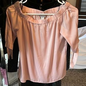 H&M rose blouse